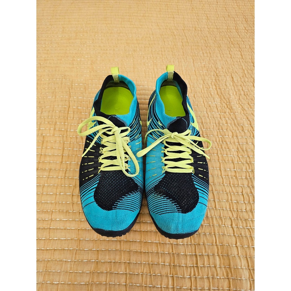 Nike Free Hyperfeel TR Blue Lagoon Volt Flyknit Running Shoes Mens 11
